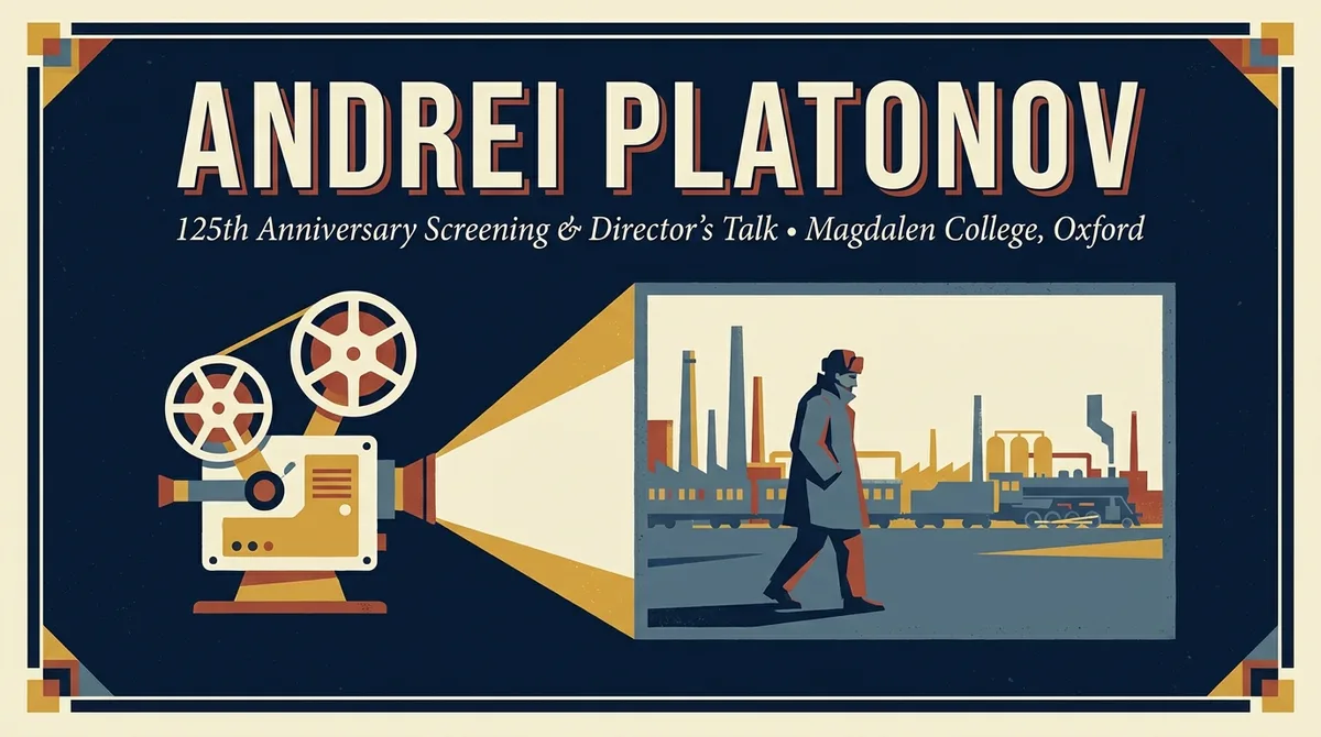 Andrei Platonov screening & director's talk poster