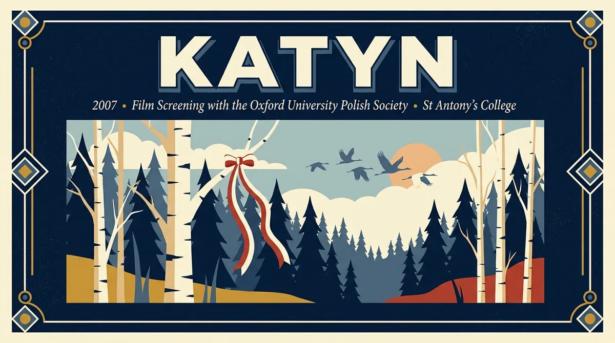 Katyn film screening poster